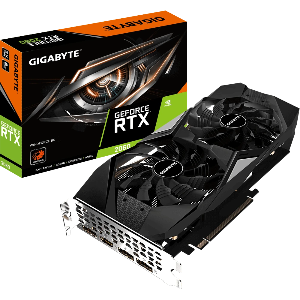 Gigabyte GeForce RTX 2060 WINDFORCE 6G  (Rev. 2.0)